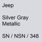 Preview: Jeep, Silver Gray Metallic, SN / NSN / 348.